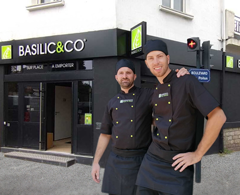 Photo de Baptiste Vallée et Clément Saivres, franchisés à Nantes Jules Verne